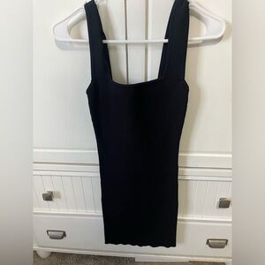 Black Ribbed Forever 21 Dress Small